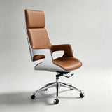 Contemporary Swivel Chair with Wooden Frame and High - Quality Upholstery - StoolTopia