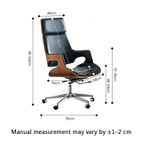 Contemporary Swivel Chair with Wooden Frame and High - Quality Upholstery - StoolTopia