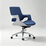 Contemporary Swivel Chair with Wooden Frame and High - Quality Upholstery - StoolTopia