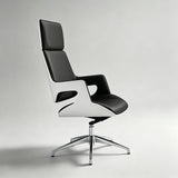 Contemporary Swivel Chair with Wooden Frame and High - Quality Upholstery - StoolTopia