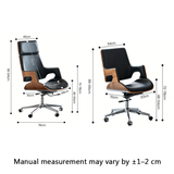 Contemporary Swivel Chair with Wooden Frame and High - Quality Upholstery - StoolTopia