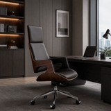 Contemporary Swivel Chair with Wooden Frame and High - Quality Upholstery - StoolTopia