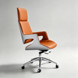 Contemporary Swivel Chair with Wooden Frame and High - Quality Upholstery - StoolTopia