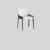 Contemporary Two - Tone Dining Chair - Chic and Comfortable - StoolTopia