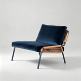 Contemporary Woven Accent Lounge Chair – Outdoor & Indoor Leisure Chair - StoolTopia