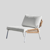 Contemporary Woven Accent Lounge Chair – Outdoor & Indoor Leisure Chair - StoolTopia