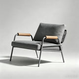 Contemporary Woven Accent Lounge Chair – Outdoor & Indoor Leisure Chair - StoolTopia