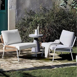 Contemporary Woven Accent Lounge Chair – Outdoor & Indoor Leisure Chair - StoolTopia