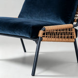 Contemporary Woven Accent Lounge Chair – Outdoor & Indoor Leisure Chair - StoolTopia