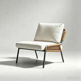 Contemporary Woven Accent Lounge Chair – Outdoor & Indoor Leisure Chair