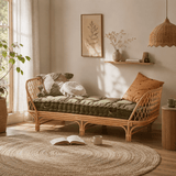 Custom Velvet Sofa Bed Cushion – Made to Order - StoolTopia