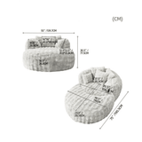 Customizable Comfy High Density Sponge Floor Lazy Sofa - StoolTopia
