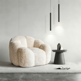 Customizable Modern Reading Chair – Oversized Adult Bean Bag, Frameless One - Piece Molded, High - Density Polymer Shredded Foam, Premium Loop Velvet Fabric, Fire - Retardant, Commercial - Grade | STOOLTOPIA - StoolTopia