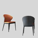 Dual - Tone Modern Dining Chair Set - Chic and Versatile - StoolTopia
