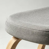 Ergonomic Kneeling Chair – Fixed Design, Full Birch Wood, Multiple Fabrics - StoolTopia