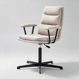 Ergonomic Swivel Office Chair | Memory Foam, 360° Rotation, 135° Recline – Faux Leather - StoolTopia