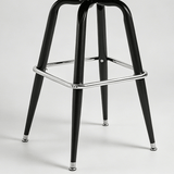 European Swivel Bar Stools Metal Wooden Modern Counter Designer Bar Chair - StoolTopia