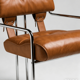 Executive Office Chair – High-Resilience Foam & Stainless Steel Frame - StoolTopiaOffice Chair