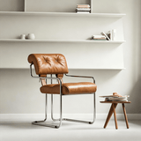 Executive Office Chair – High-Resilience Foam & Stainless Steel Frame - StoolTopiaOffice Chair