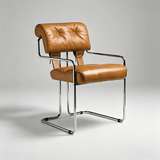 Executive Office Chair – High-Resilience Foam & Stainless Steel Frame - StoolTopiaOffice Chair