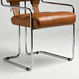 Executive Office Chair – High-Resilience Foam & Stainless Steel Frame - StoolTopiaOffice Chair