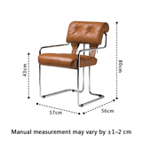 Executive Office Chair – High-Resilience Foam & Stainless Steel Frame - StoolTopiaOffice Chair