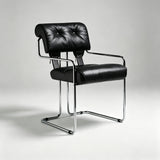 Executive Office Chair – High-Resilience Foam & Stainless Steel Frame - StoolTopiaOffice Chair
