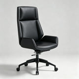 Executive Swivel Office Chair – High Backrest, Adjustable Height & 360° Rotation - StoolTopia