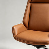 Executive Swivel Office Chair – High Backrest, Adjustable Height & 360° Rotation - StoolTopia