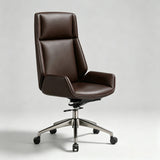 Executive Swivel Office Chair – High Backrest, Adjustable Height & 360° Rotation - StoolTopia