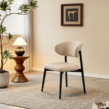 Faux Leather Dining Chair - Contemporary Padded Seat - StoolTopia