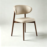 Faux Leather Dining Chair - Contemporary Padded Seat - StoolTopia