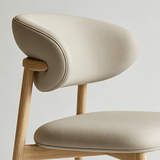 Faux Leather Dining Chair - Contemporary Padded Seat - StoolTopia