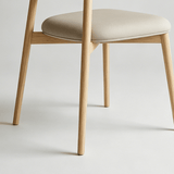 Faux Leather Dining Chair - Contemporary Padded Seat - StoolTopia