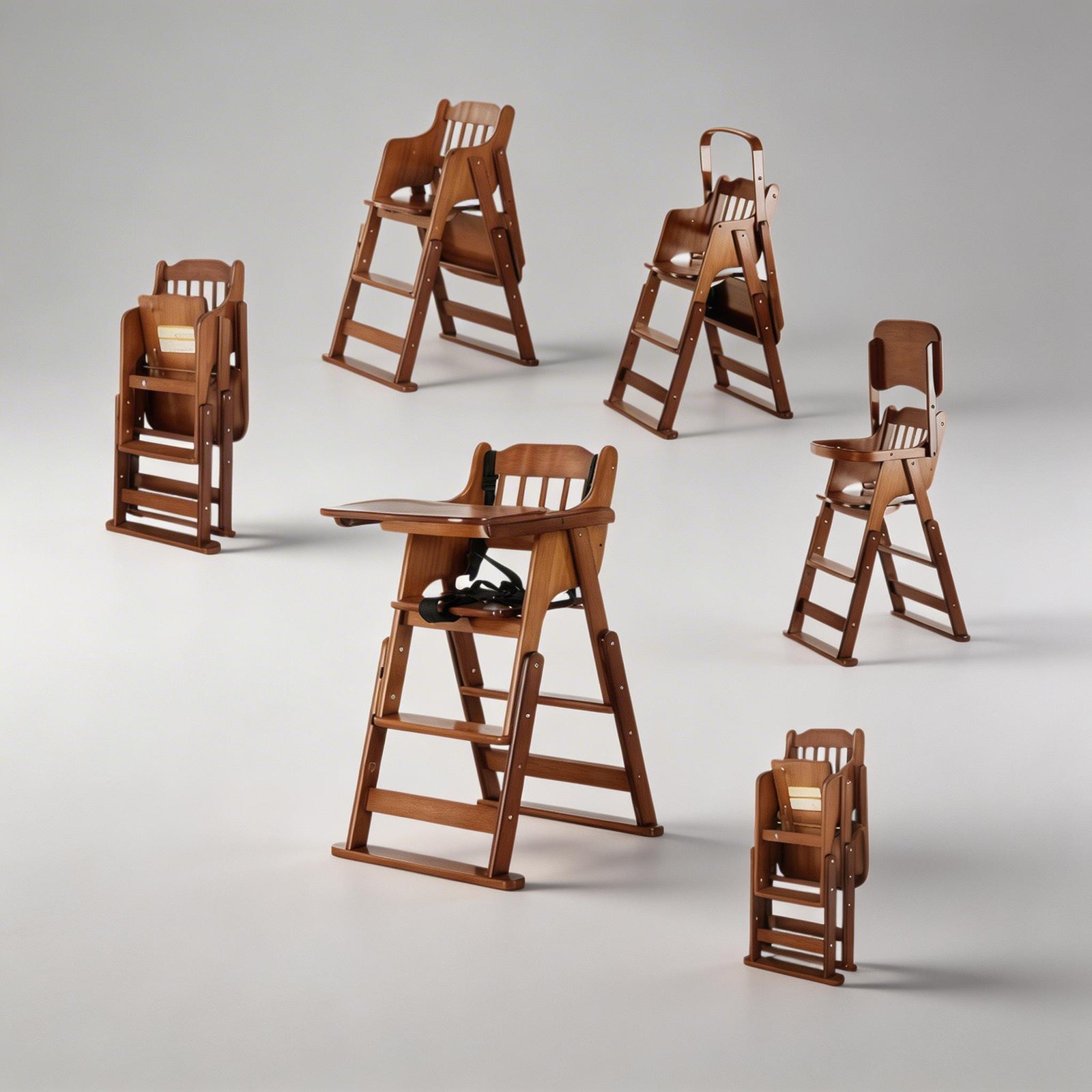 Solid Wood Baby High Chair - Classic Design & Safety | StoolTopia