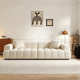Frameless Cloud Sofa | Lamb Shearling Fleece & High - Density Compression Sponge - StoolTopia