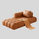French Cream Puff Chaise Lounge – Custom Upholstery Recliner Sofa - StoolTopia