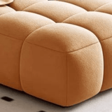 French Cream Puff Chaise Lounge – Custom Upholstery Recliner Sofa - StoolTopia