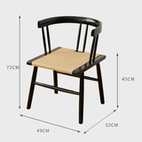 Handcrafted Wooden Chair with Woven Seat – Classic & Modern Designs - StoolTopia