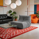 Sillón Fireside Caterpillar – Sillón ergonómico de esponja para la recuperación de la fatiga y el alivio muscular