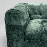 Italian Minimalist Straight Row Pure Sponge Living Room Sofa - StoolTopia