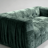Italian Minimalist Straight Row Pure Sponge Living Room Sofa - StoolTopia