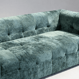 Italian Minimalist Straight Row Pure Sponge Living Room Sofa - StoolTopia
