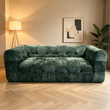Italian Minimalist Straight Row Pure Sponge Living Room Sofa - StoolTopia