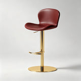 Leather Seat – Carbon Steel Frame, Gas Lift Height Adjustment - StoolTopia