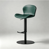 Leather Seat – Carbon Steel Frame, Gas Lift Height Adjustment - StoolTopia