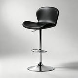 Leather Seat – Carbon Steel Frame, Gas Lift Height Adjustment - StoolTopia