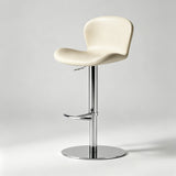 Leather Seat – Carbon Steel Frame, Gas Lift Height Adjustment - StoolTopia
