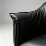 Luxurious Italian-Style Faux Leather Dining Armchair - Elegant & Functional Seating Upgrade - StoolTopia
