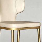 Luxury Upholstered Bar Stool with Winged Backrest – Stainless-Steel Frame & Latex Cushion - StoolTopia